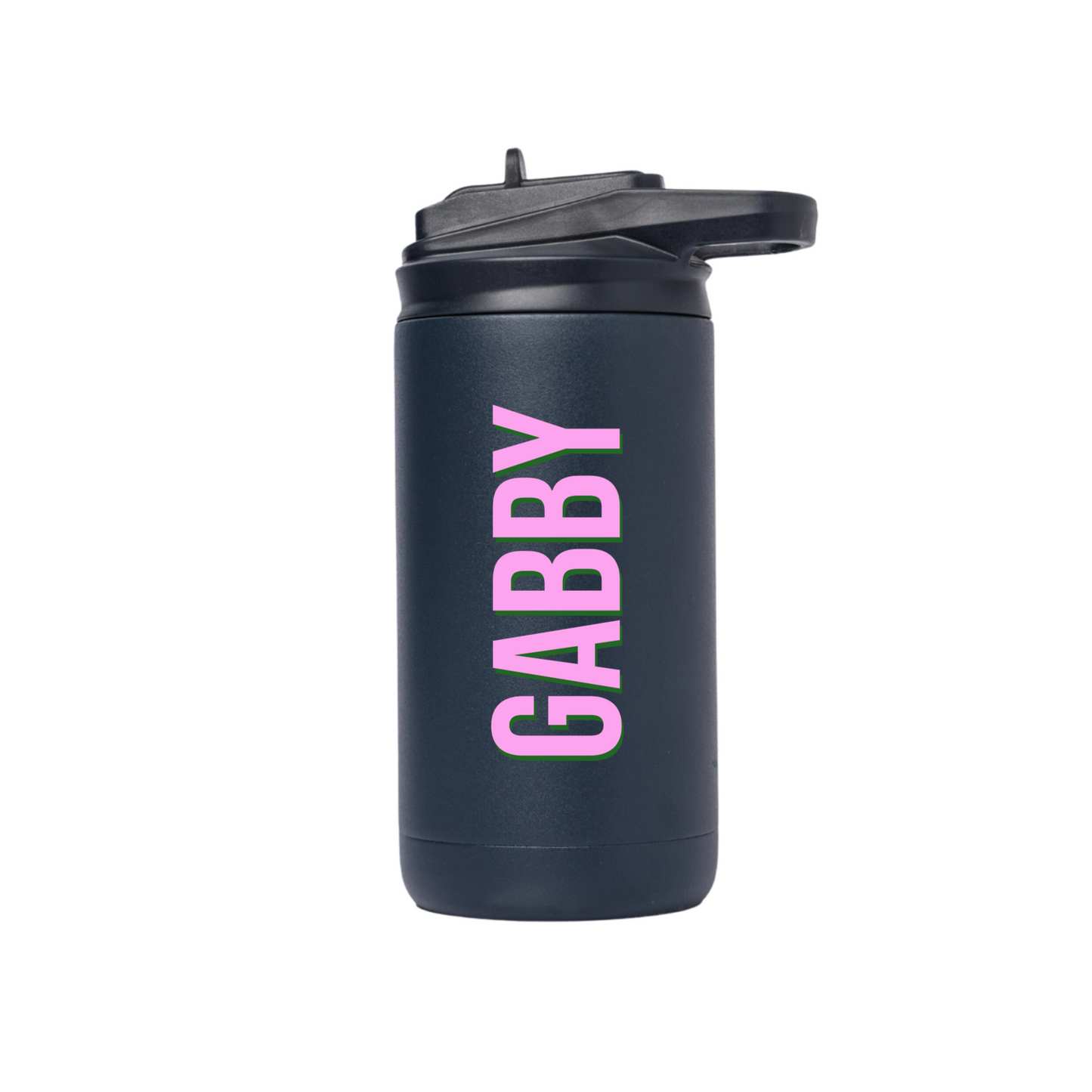 Customized Kids Shadow Name Water Bottles