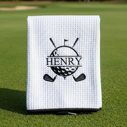 Customized Golf Towel- Golf Designs