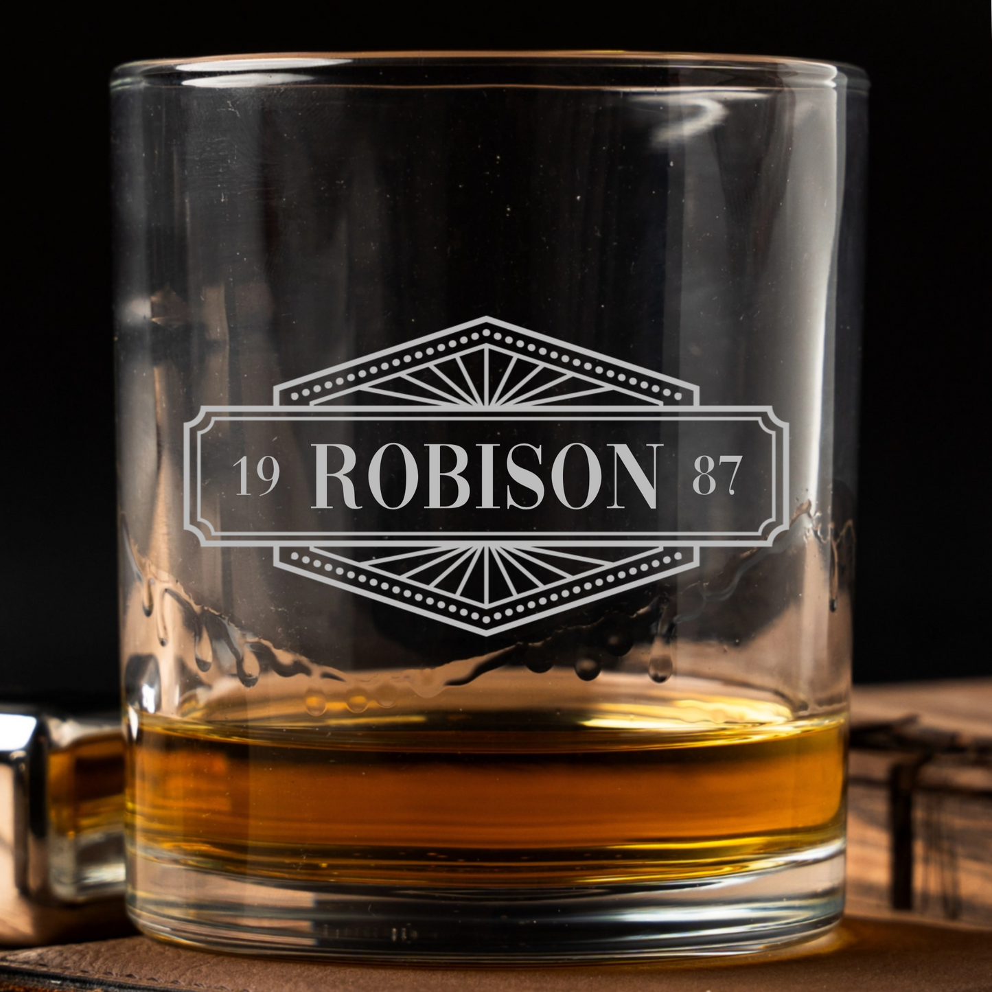Customized Whiskey Glass
