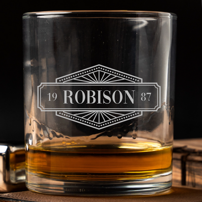 Customized Whiskey Glass
