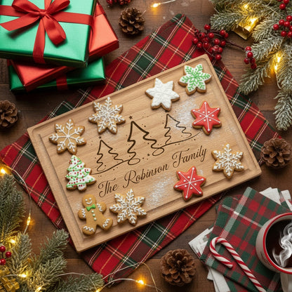 Christmas Collection Custom Rectangle Cutting Boards