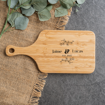 Custom Handled Serving Board