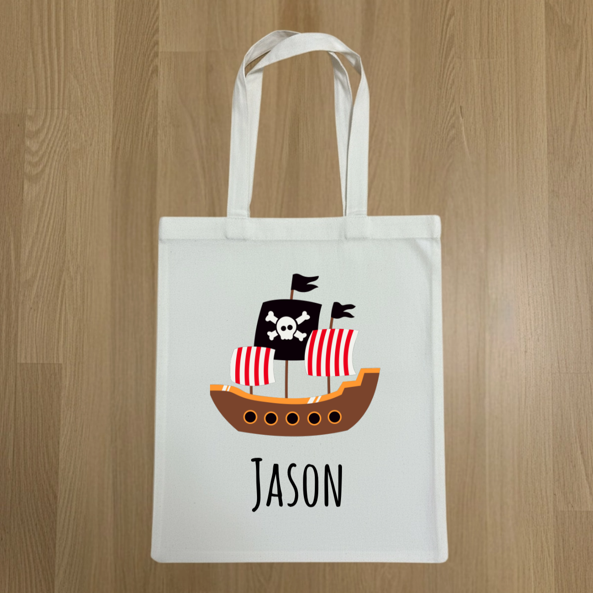 Customized Kids Vehicle Themed Tote Bags