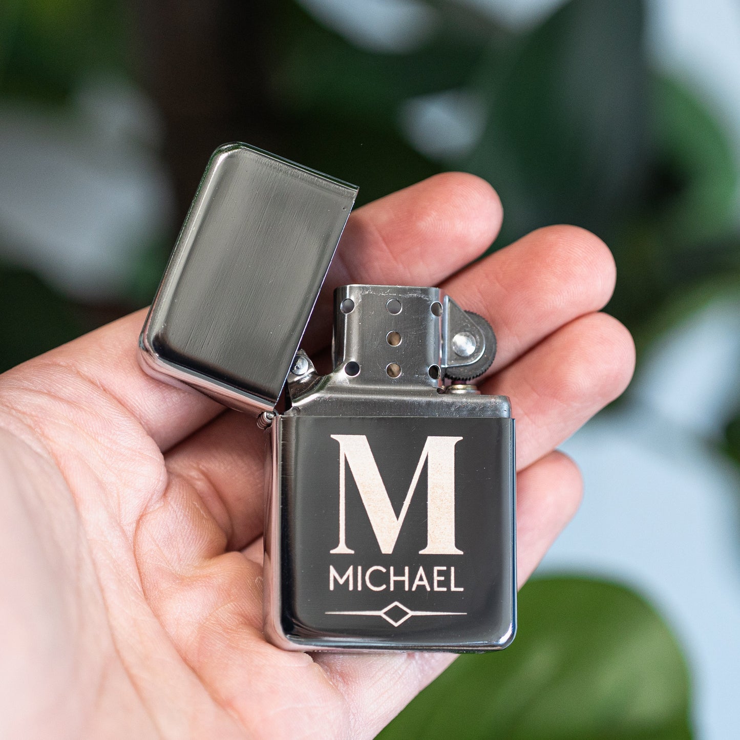Customized Silver Lighter