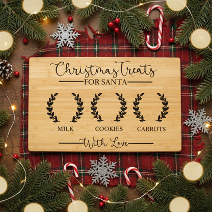 Customized Interactive Cutting Board for Santa