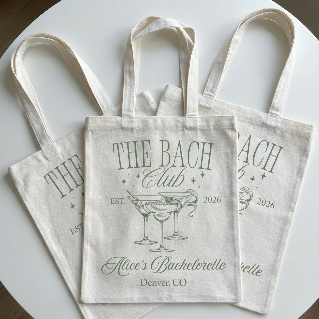 The Bach Club Customizable Tote Bags