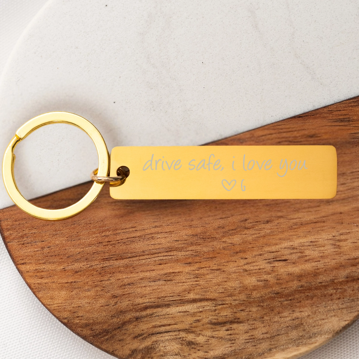 Customized Drive Safe Keychains