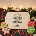 Christmas Collection Custom Thin Oval Cutting Boards