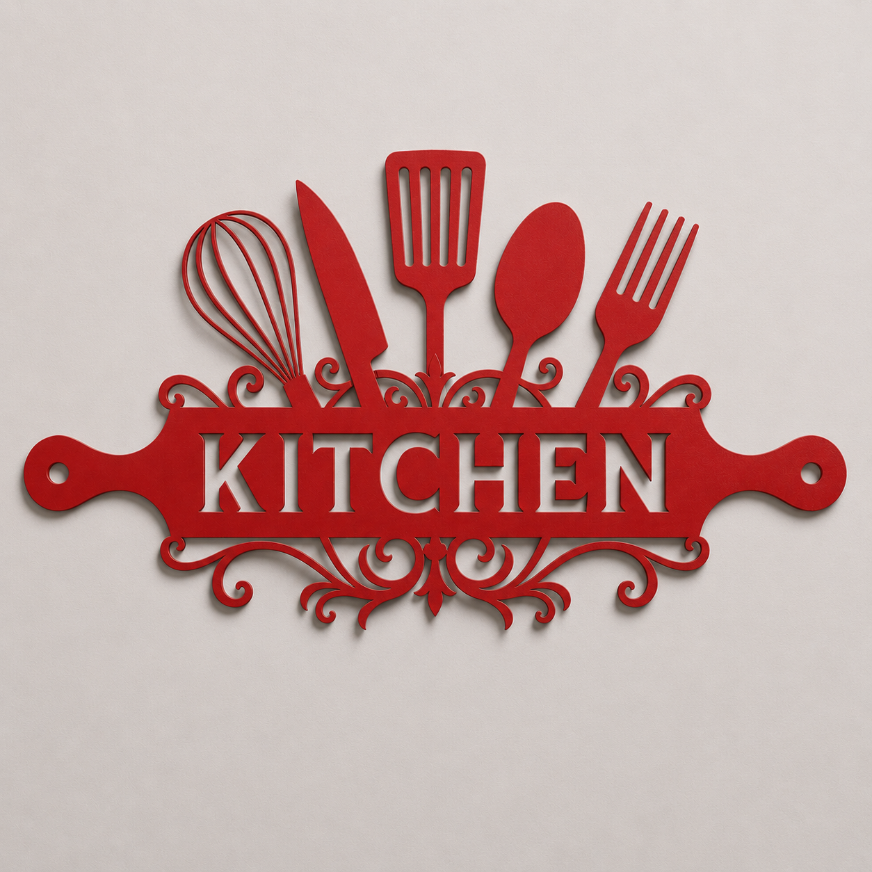 Kitchen Metal Wall Art