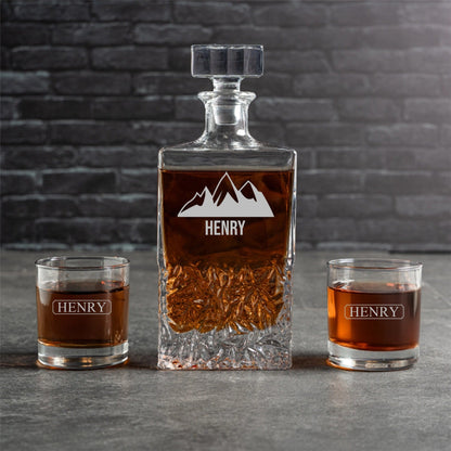 Customized Bradford Decanter Set