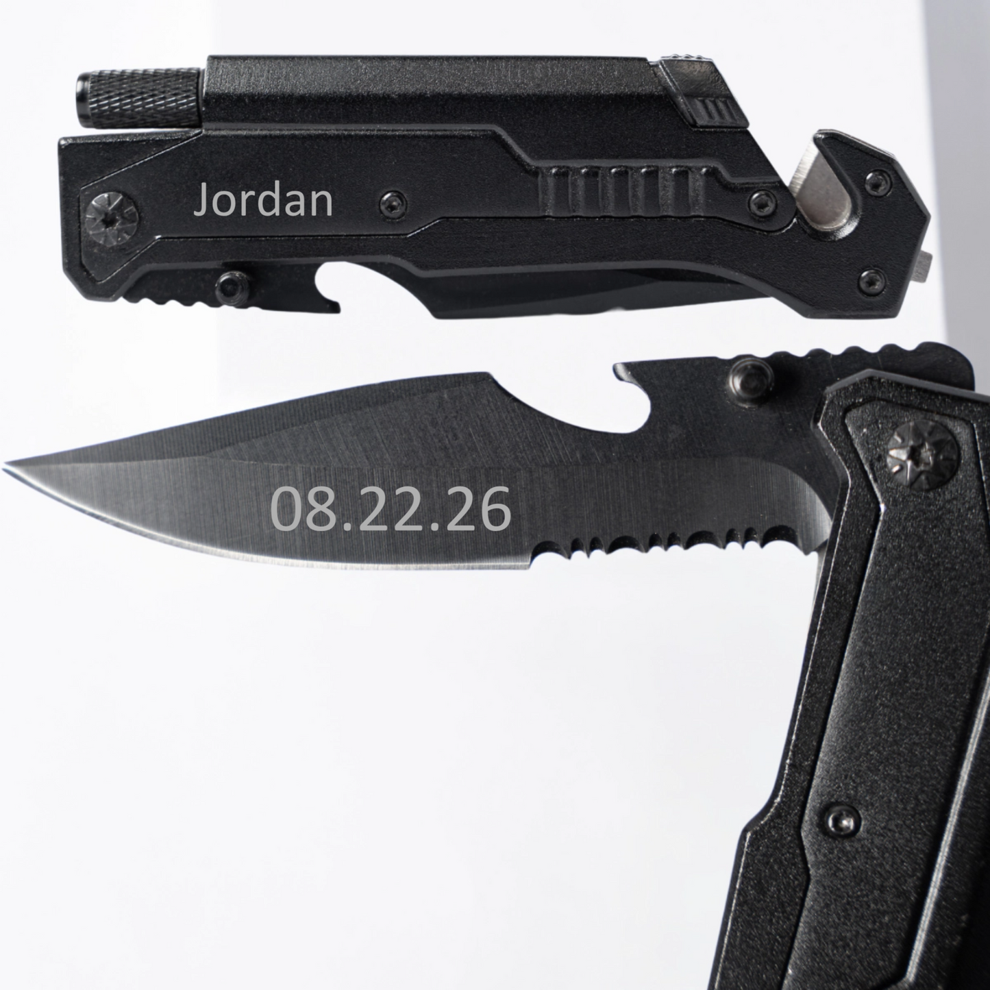 Customized Knife with Flashlight