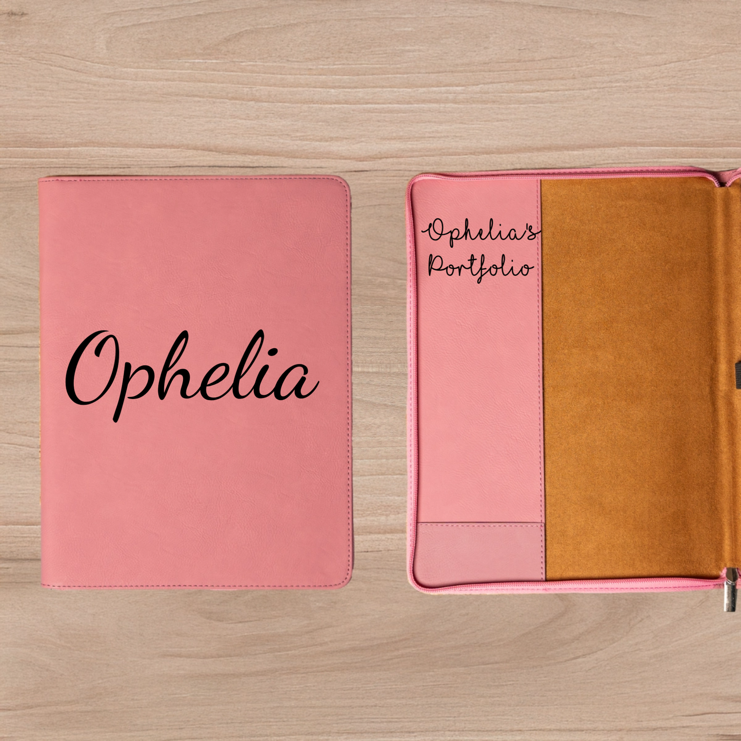 Customized Leather Portfolios - Script Designs
