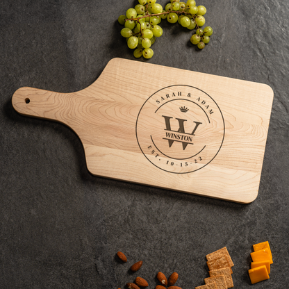 Customized Paddle Cutting Boards - The Together Collection
