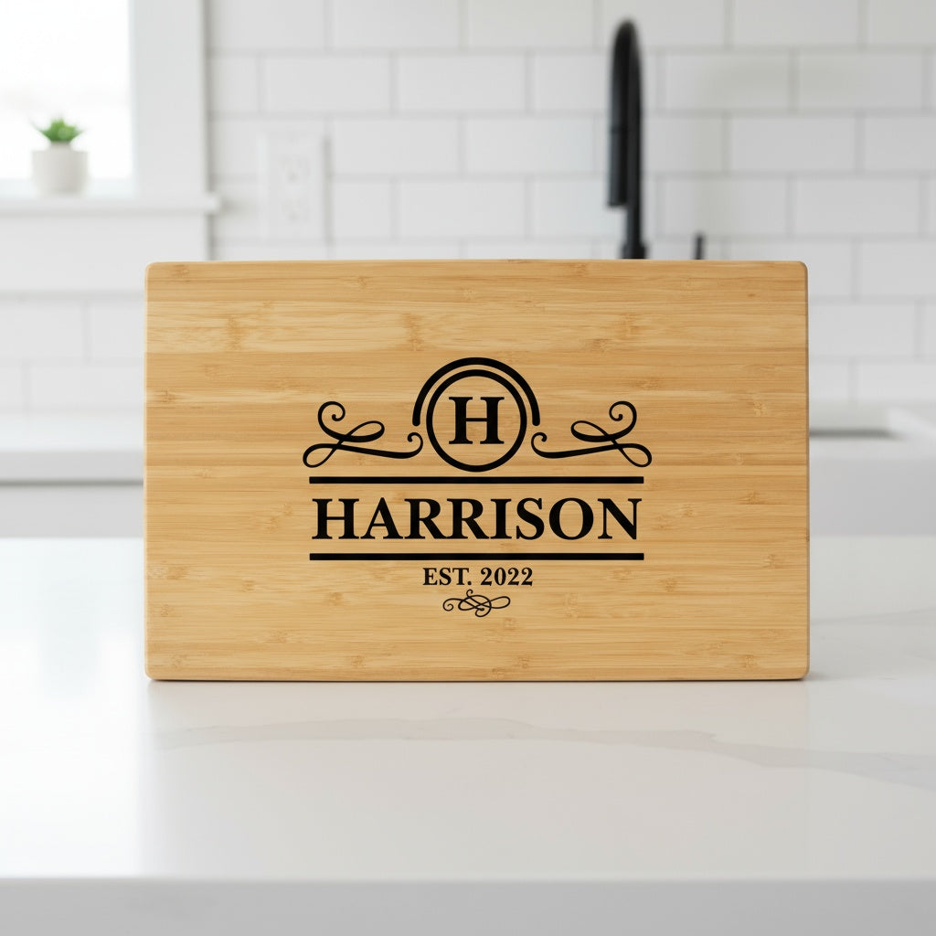 Customized 11x17 Bamboo Cutting Board