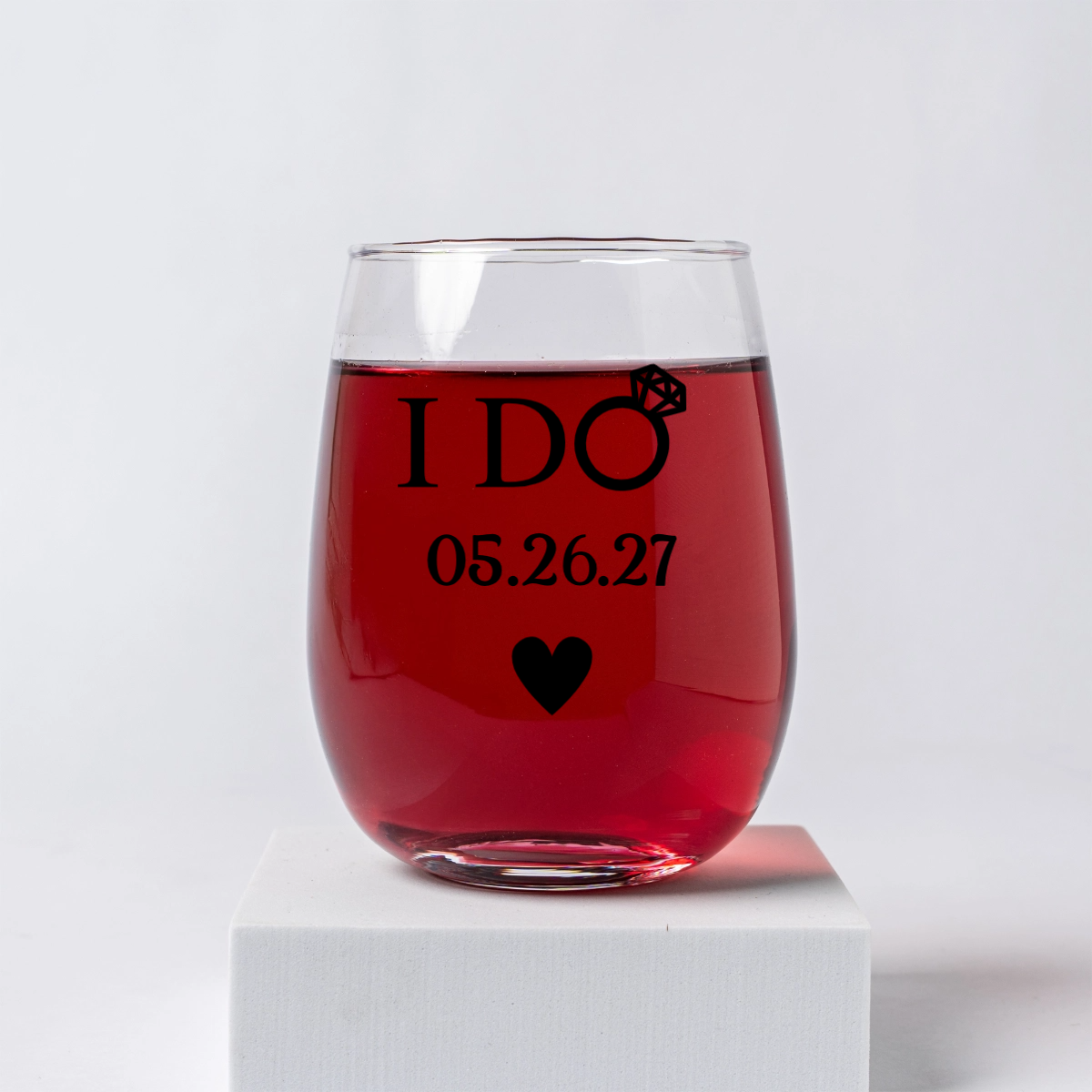 I Do and I Do What She Says Customized Drinkware