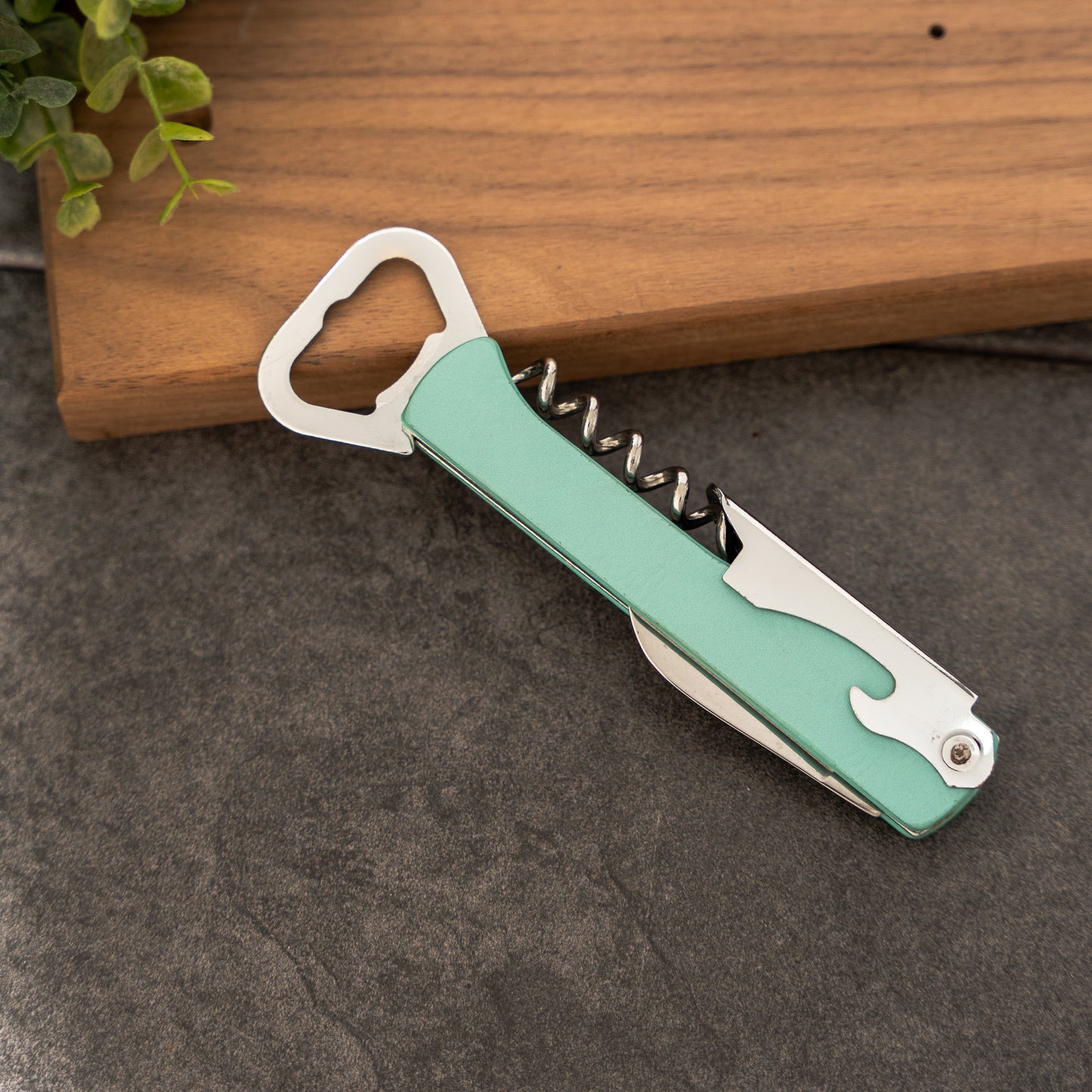 Customized Vegan Leather Wine Openers