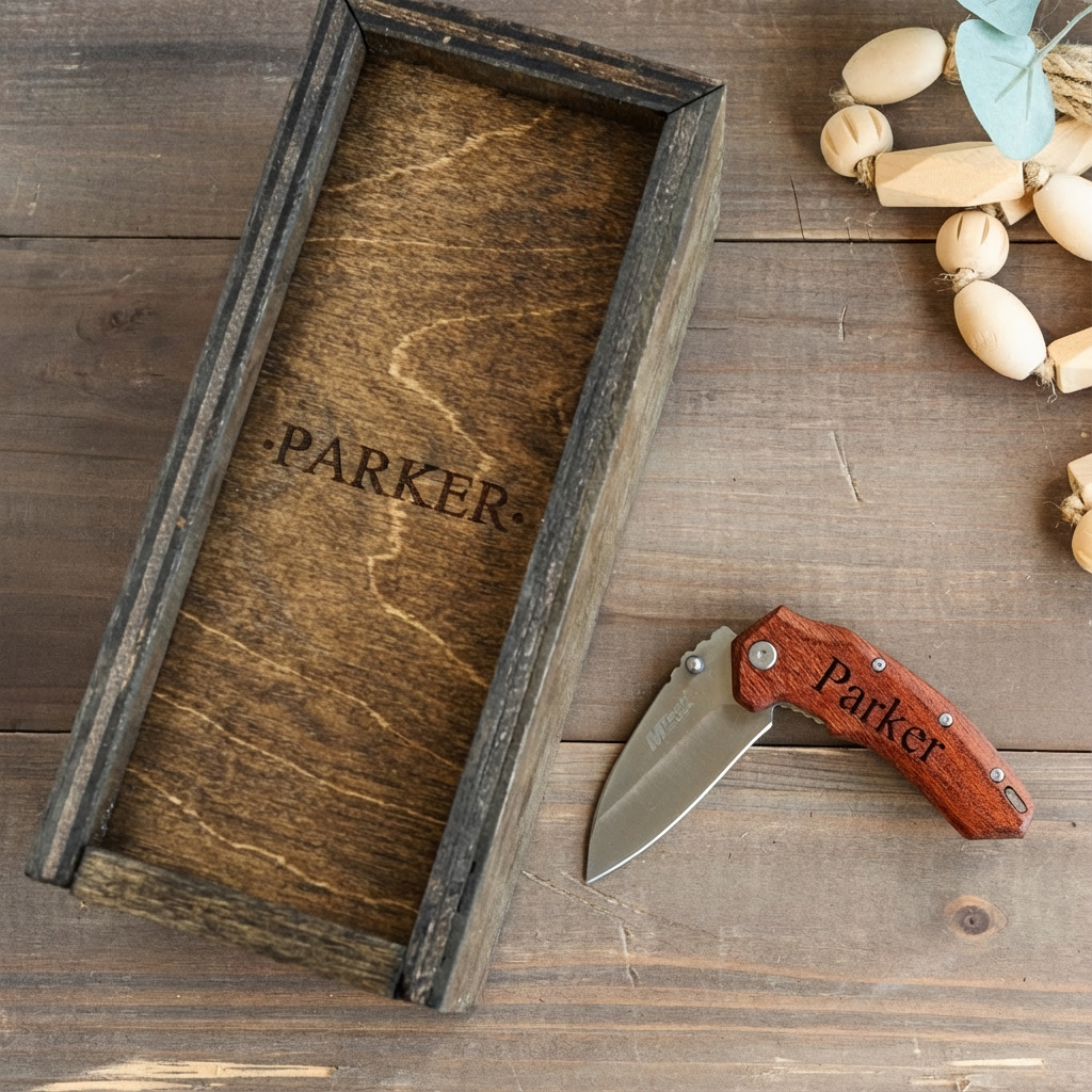 Customized Pocket Knife with Gift Box