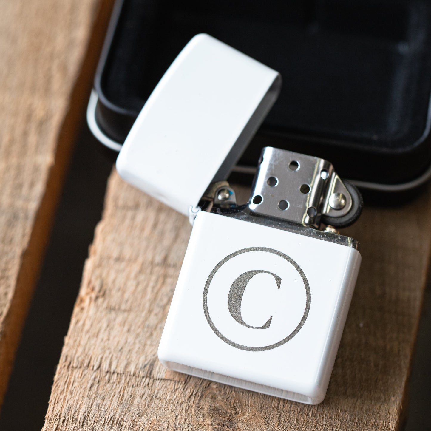 Customized White Lighter