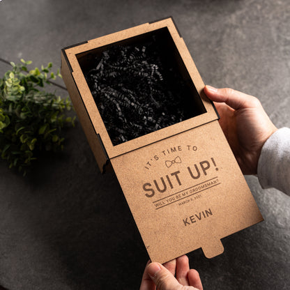 Custom Groomsmen Gift Box