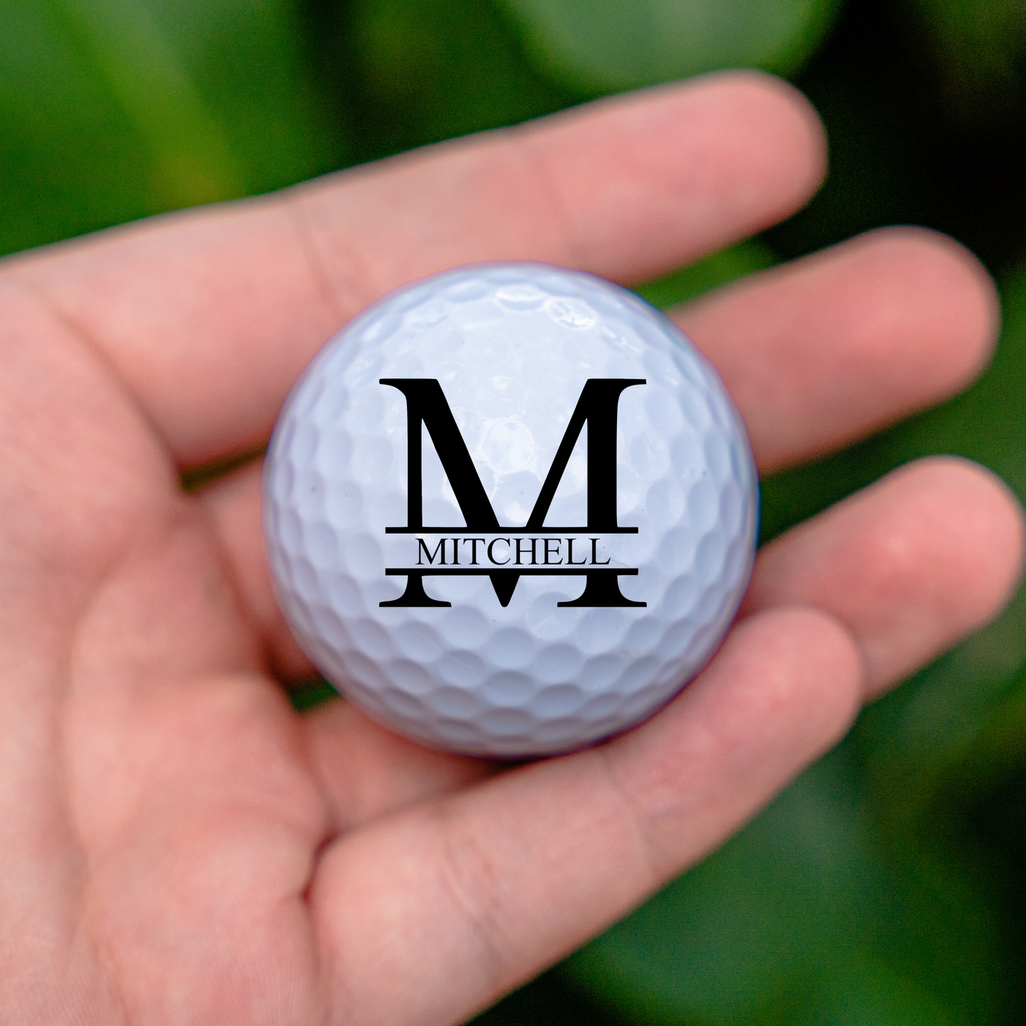 Customized Monogram Golf Ball with Custom Name