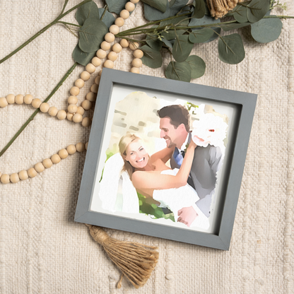 Watercolor Framed Custom Wedding & Engagement Photos