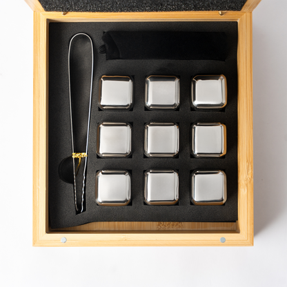 Customized Whiskey Stone Gift Set - Signature Designs