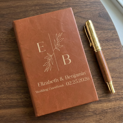 Customized Wedding Guest Book