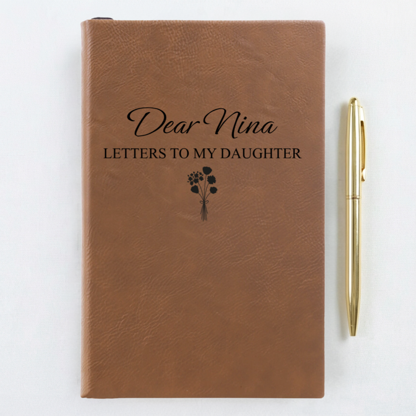 Letters To My Daughter Customized Journal