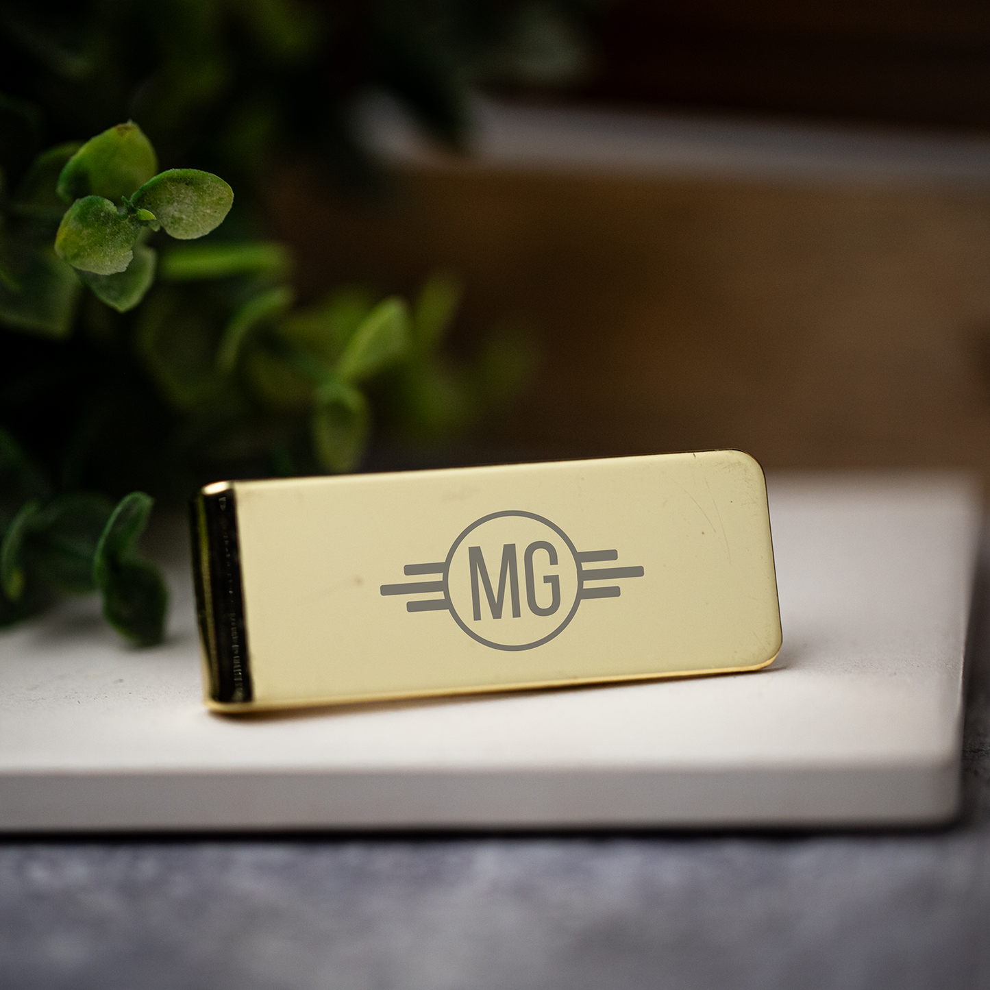 Customized Engraved Metal Money Clip