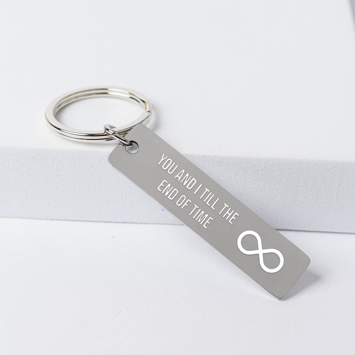 Custom Engraved Rectangle Keychains