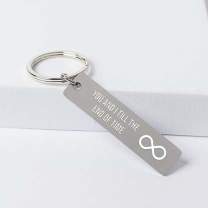 Custom Engraved Rectangle Keychains