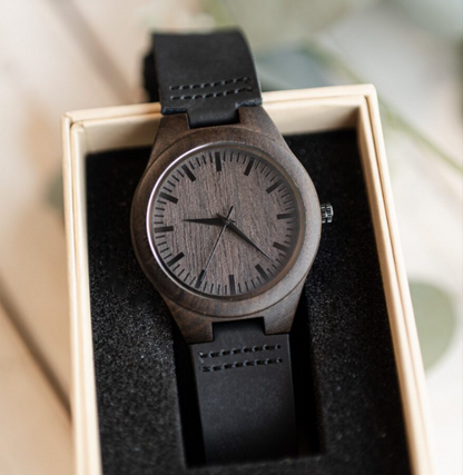 Customized Groomsmen Engraved Watch