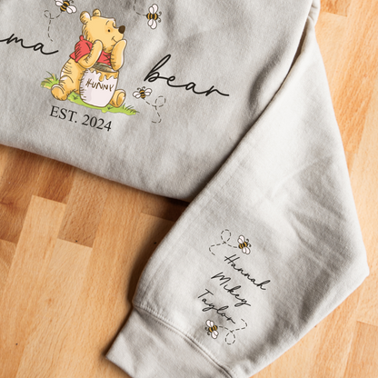 Customized Mama Bear Sweatshirts