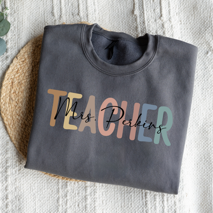 Customized Teacher Sweatshirt
