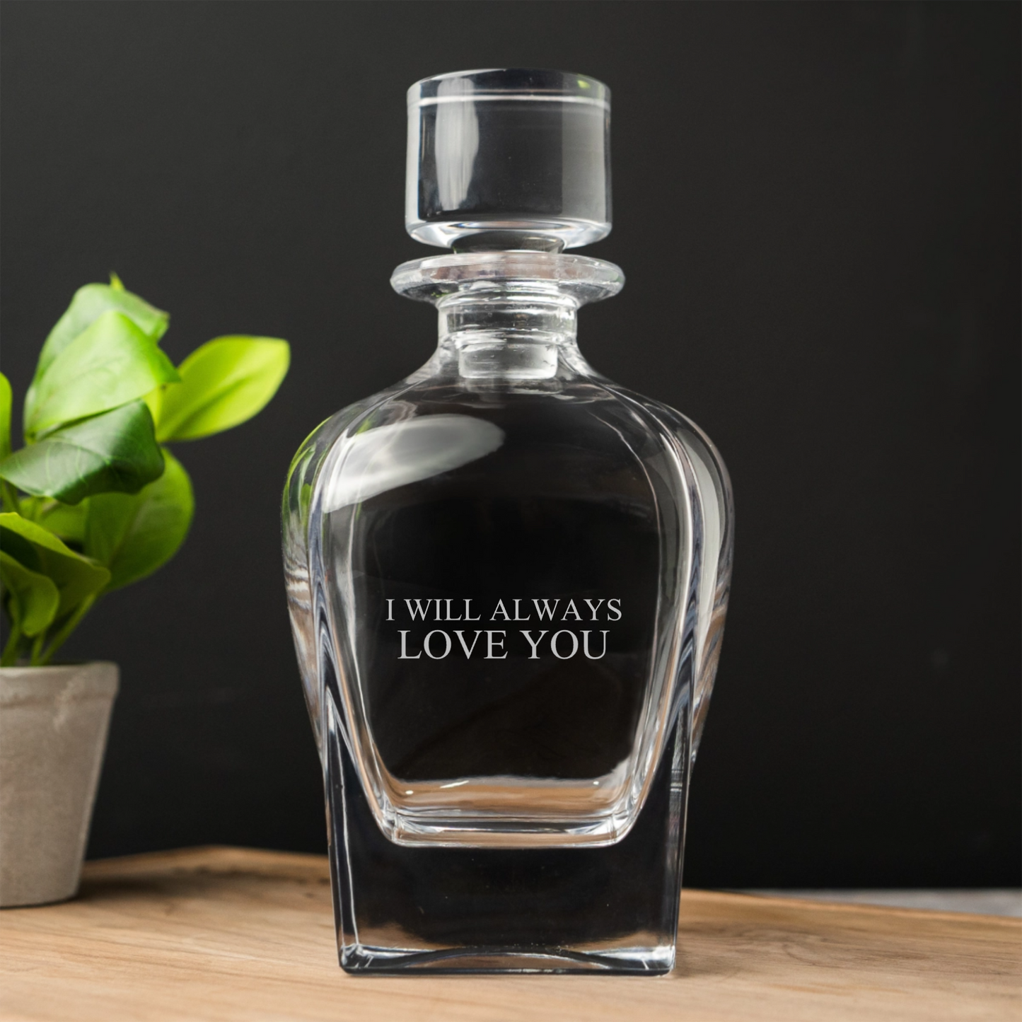 Customized Tudor Whiskey Decanter