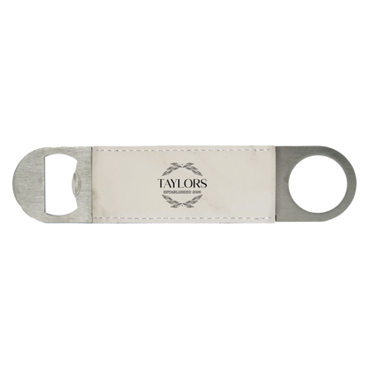 Customized Bar Blade Bottle Openers - Signature Designs