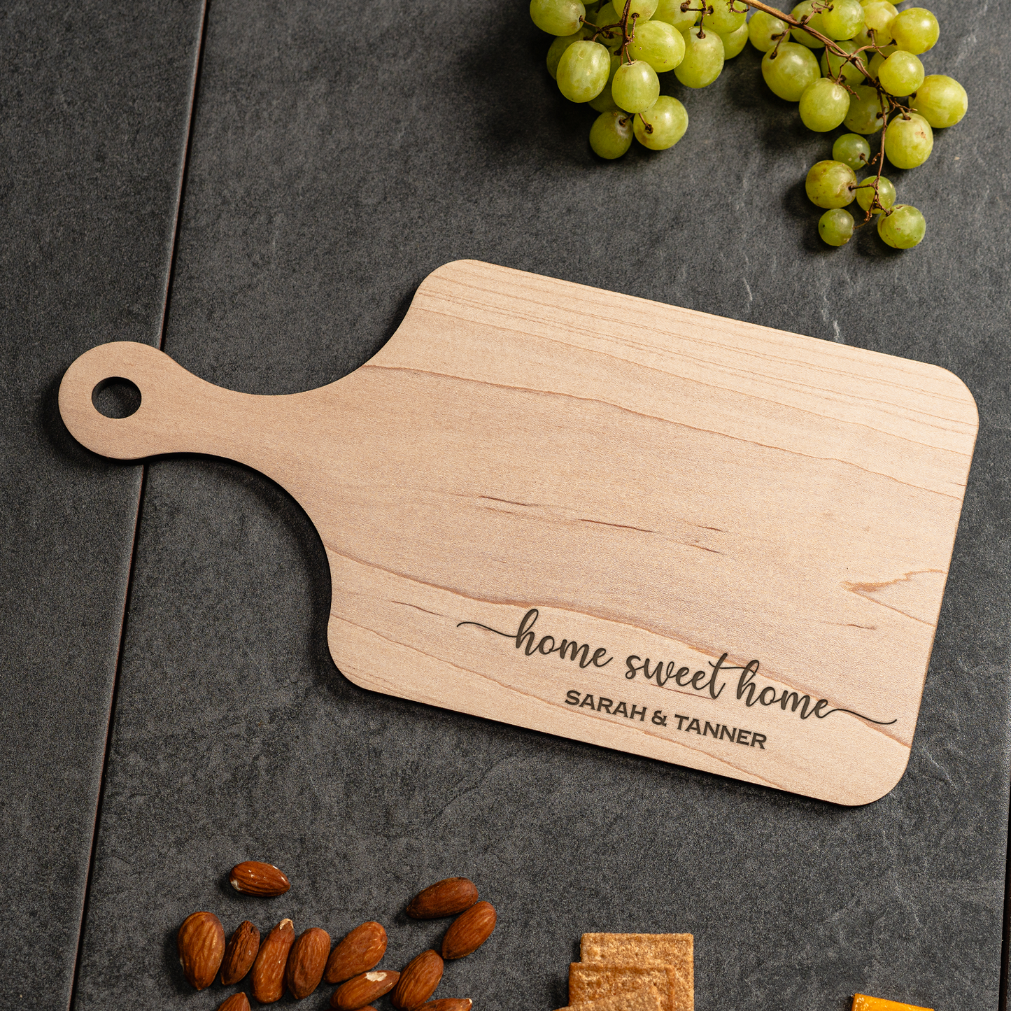 Customized Paddle Serving Boards - Elegant Name & Date Designs