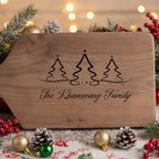 Christmas Collection Custom Big Paddle Cutting Boards