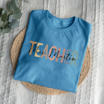 Customized Teacher T-Shirts