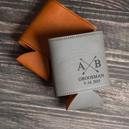 Custom Groomsmen Can Coolers