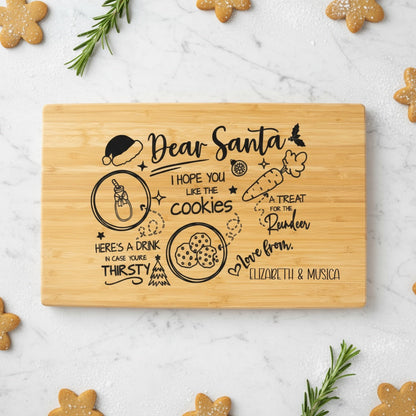 Customized Interactive Cutting Board for Santa