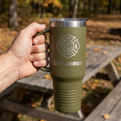 Customized 40oz Tumblers - The First Responders Collection