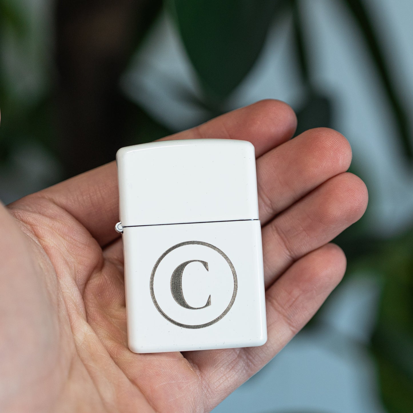 Customized White Lighter
