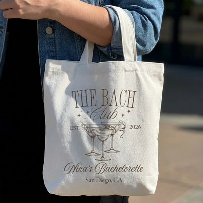 The Bach Club Customizable Tote Bags