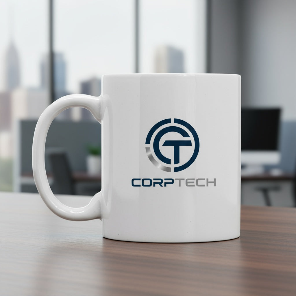 Custom Logo Ceramic Mugs
