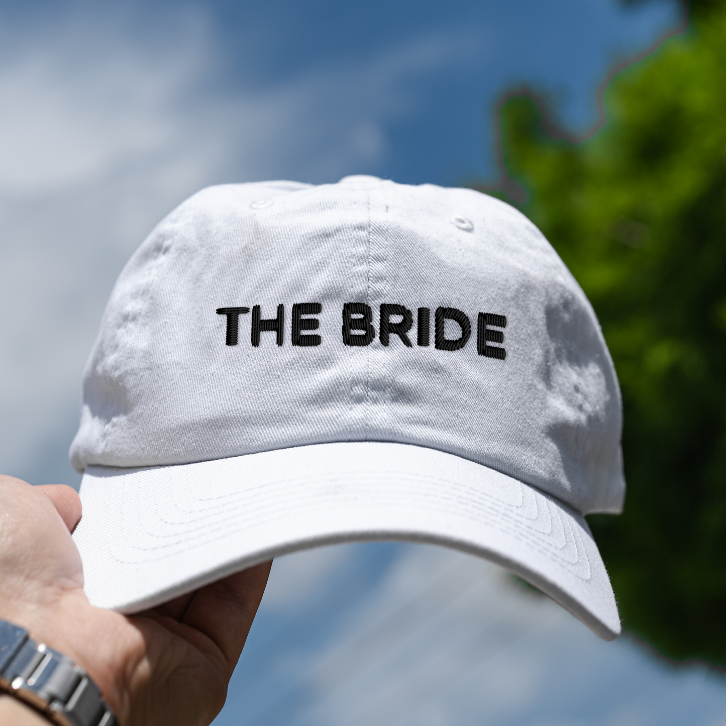 The Bride and The Party Hats