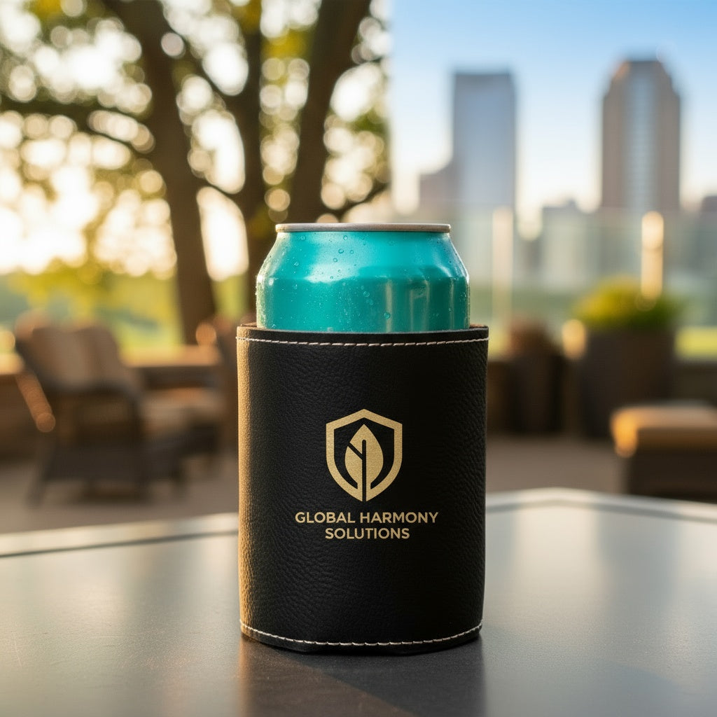 Custom Beverage Sleeve with Custom Logo