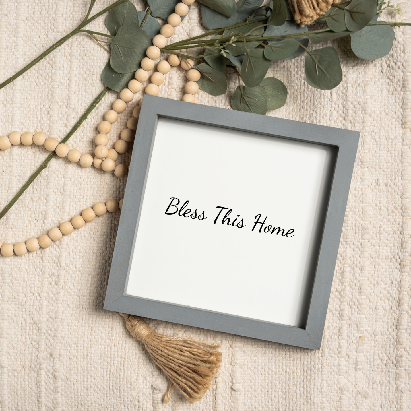 Customizble Quote Wall Art Framed Print