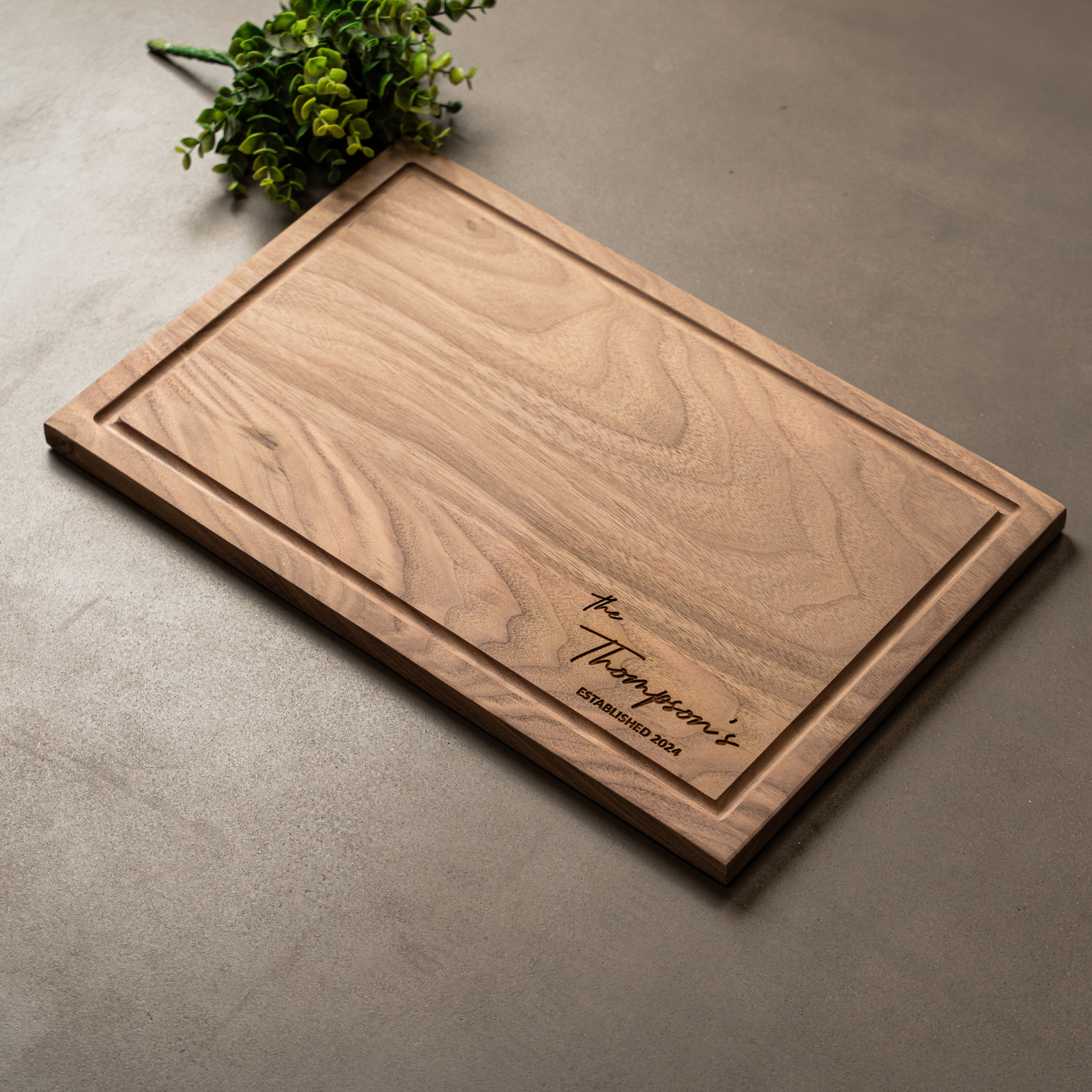 Customized Rectangle Cutting Boards - Family Name