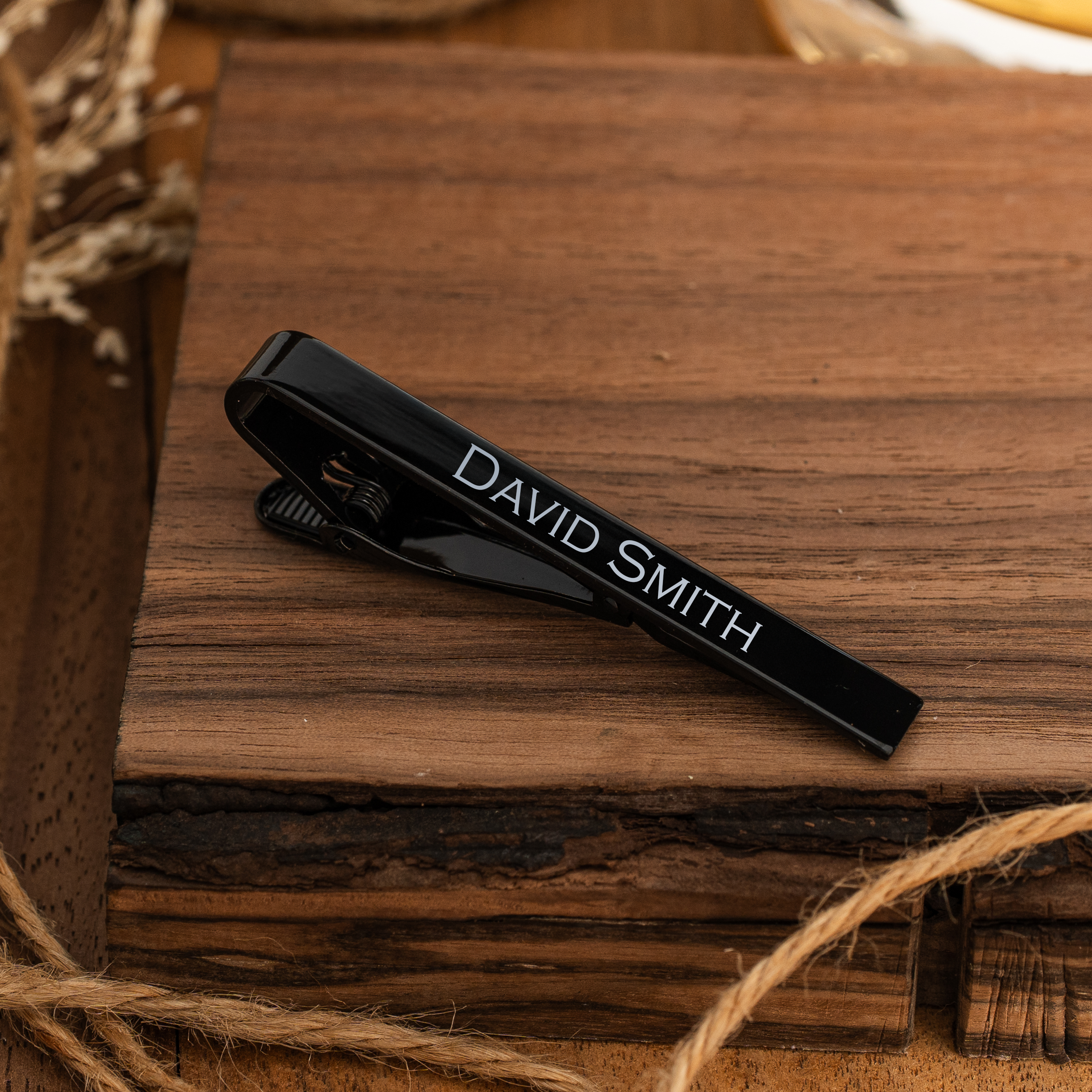 Custom Engraved Tie Clips